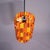 Metal Vintage Danish Ceiling Lamp in Metal Shades by Louis Weisdorf for Lyfa, 1960s For Sale - Image 7 of 8