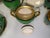 Vintage Carlton Ware "Vert Royale" English Tea & Coffee Service for Six – Emerald Green & Gilt, 15 Pieces For Sale - Image 10 of 10