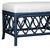 Lillian Bench - Navy For Sale In West Palm - Image 6 of 8