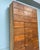 Large Oak Notarys Cabinet with Drop-Leaf Doors, 1950s For Sale - Image 6 of 10