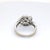 14k White Gold Diamond Three-Stone Engagement Ring - Size 7 For Sale In Phoenix - Image 6 of 11
