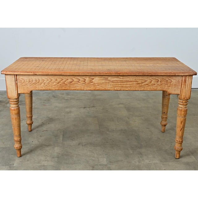 English 19th Century Pine Coffee Table For Sale - Image 10 of 12