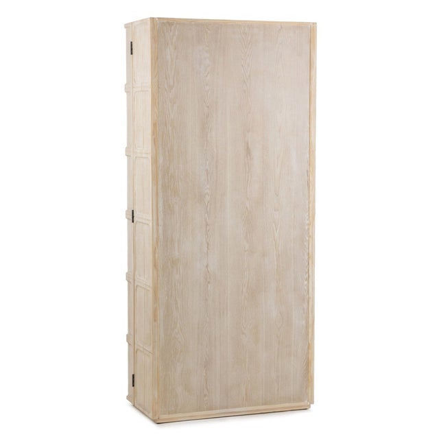 2020s Pine Lattice & Iron Branch Storage Cabinet For Sale - Image 5 of 5