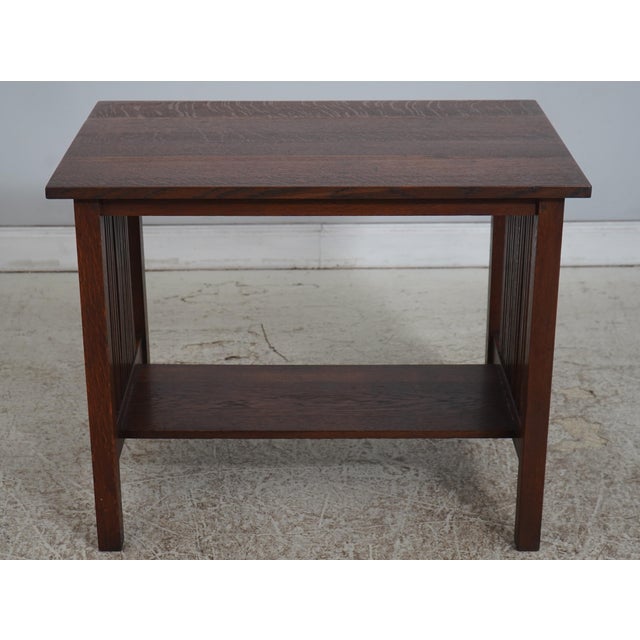 Age: c1900-1910 Details: Small Desk or Library Table Spindled Sides Retains Original Paper Tag on Bottom High Quality...