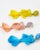 Handmade in France, workshop labeled "Living Heritage Company" Weight: 28 grams per pair. Dimensions: of a single fish:...