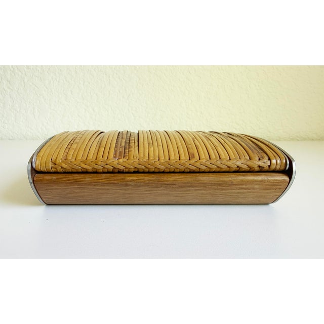 1950s Carl Aubock Cane Cigarette Box, Model #3656, 1950s, Austria For Sale - Image 5 of 15