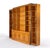 1970s Vintage Art Deco Bookcase in Flamed Maple and Ebonized Wood, Italy, 1970s For Sale - Image 5 of 8