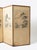 Enchanting Japanese Byobu Meiji Period Hand Painted Folding Screen Late 19th Century For Sale - Image 4 of 8