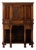 17th Century French Oak & Walnut Cabinet For Sale