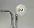 Vintage coat hanger, chromed metal and plastic. Italian production, 1970s. Good condition except for some scratches and...