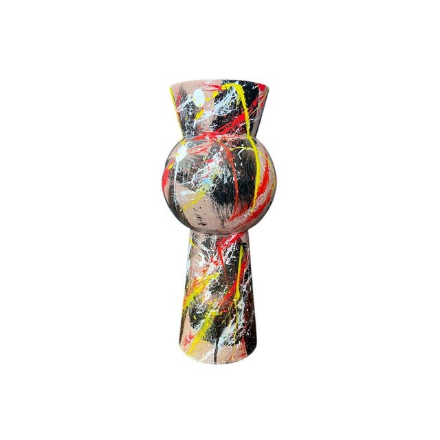 Metal Vase by Silvio Formichetti, 2000s For Sale - Image 10 of 10