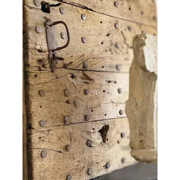 17th Century French Farm Door For Sale In Los Angeles - Image 6 of 14