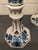 Royal Copenhagan Vintage Delft Royal Copenhagen Blue Floral Candlestick Holders-Set of 2 For Sale - Image 4 of 5