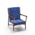 Ico Parisi Style Mid Century Italian Sculpted Mahogany Lounge Chairs - Pair For Sale - Image 12 of 12