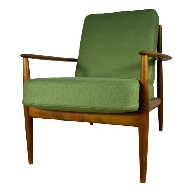 Vintage Armchair by Grete Jalk, Denmark, 1961 For Sale