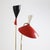 Italian Modernist Two Light Floor Lamp For Sale In New York - Image 6 of 8