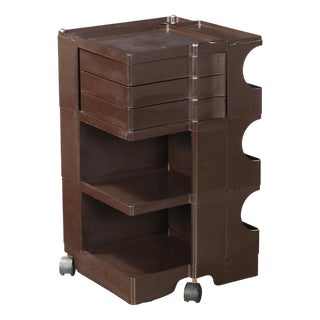 Black Boby Trolley by Joe Colombo for Bieffeplast For Sale