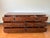 Henredon walnut chest of drawers. Seven dovetail drawers in various sizes. Top center has removable dividers and a jewelry...