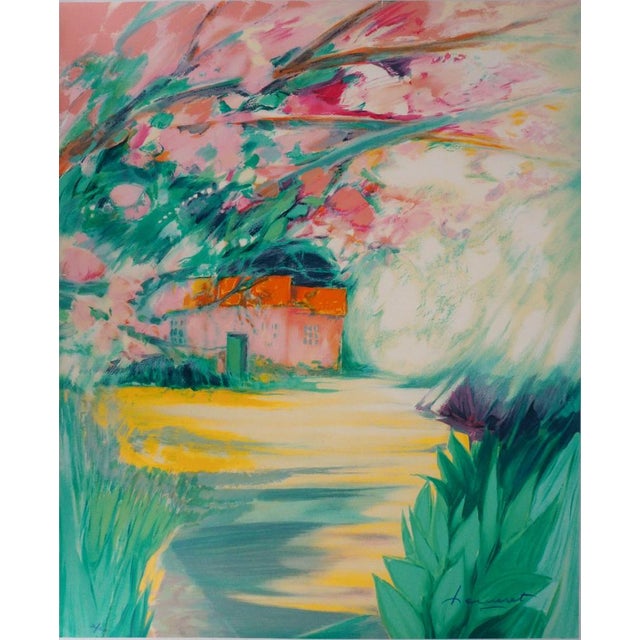 Claude Hemeret, La maison de l'artiste, Lithograph For Sale - Image 6 of 6