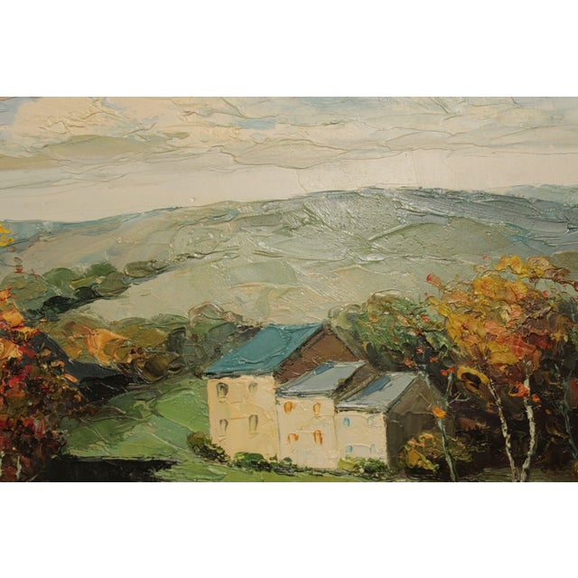 20th Century Landscape Oil Painting, Signed "Zitomer","Paintings Chairish