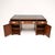 Wood Antique Leather Top Military Campaign Partners Desk, 1950 For Sale - Image 7 of 11