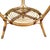 Vintage French Rattan Table, 1950s For Sale - Image 12 of 13