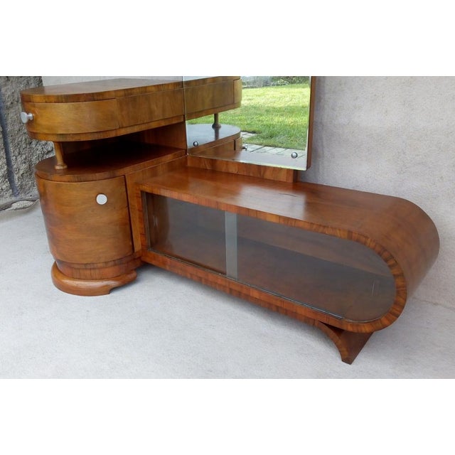 Art Deco Dressing Table attributed to Thonet, 1939 For Sale - Image 6 of 18