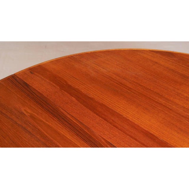 Mid-Century Modern Danish Extending Teak Dining Table from Glostrup, 1960s For Sale - Image 12 of 16