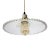 French White Opaline Glass “Frill” Pendant Light, 1930s For Sale