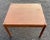 Mid 20th Century Vintage Mid-Century Modern Danish Teak Flip Top Side Table For Sale - Image 5 of 5