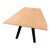 Andreu World Minimalist White Oak Counter-Height Table For Sale - Image 13 of 18