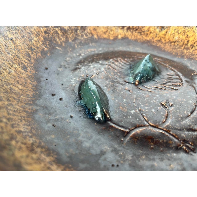 Mid-Century Modern Danish Studio Pottery Bowl by Clara Helmich, 1960s For Sale - Image 11 of 18