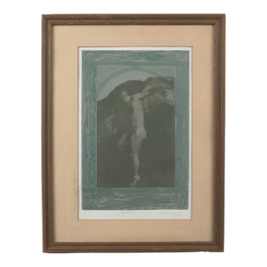 Contemporary Lithograph of Icarus, Circa 2000