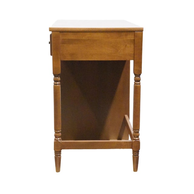 Ethan Allen Heirloom Nutmeg Maple CRP Custom Room Plan 40" Student Writing Desk 10-4550p For Sale - Image 10 of 12