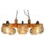 Wood & Glass Ceiling Lamp, Czechoslovakia, 1970s For Sale - Image 10 of 10