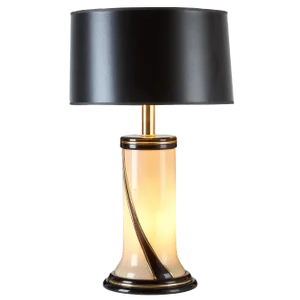 1980s Glass Table Lamp | Ivory Glass Double Light