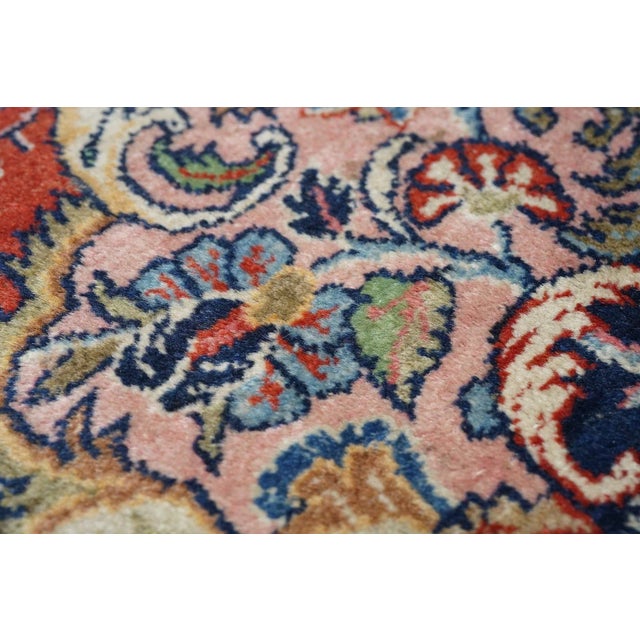 1960s Vintage Persian Kashan Rug 9'11'' X 13'10'' For Sale - Image 5 of 9