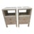 Phoenix Nightstand Set, 2 Pieces For Sale