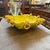 1950s 1950s Gio Ponti Style Green and Gold Ceramic Italian Square Bowl by Essepi For Sale - Image 5 of 13