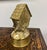Vintage English Brass Bird and Birdhouse For Sale - Image 4 of 6