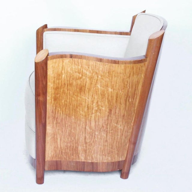 1930s Art Deco Club Chairs, 1930s, Set of 2 For Sale - Image 5 of 15