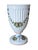 Vintage Italian Handpainted Footed Porcelain Fluted Vase Signed "Italy" and Numbered on underside of base 7" Tall Base...
