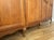 Gold Vintage Louis XVI French Oak Five Door Carved Armoire For Sale - Image 8 of 14