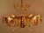 Mid-Century Modern Sciolari Gold and Crystal Chandelier For Sale - Image 3 of 10