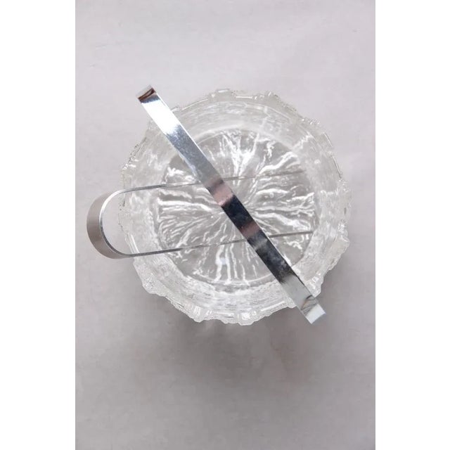 Metal Finnish Ice Bucket by Tapio Workkala for Iittala with Ice Cream Tongs from Stelton, 1970s, Set of 2 For Sale - Image 7 of 9