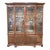 Late 20th Century Kindel Winterthur Mahogany Breakfront China Cabinet For Sale