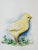 Baby Chick Watercolor Painting For Sale