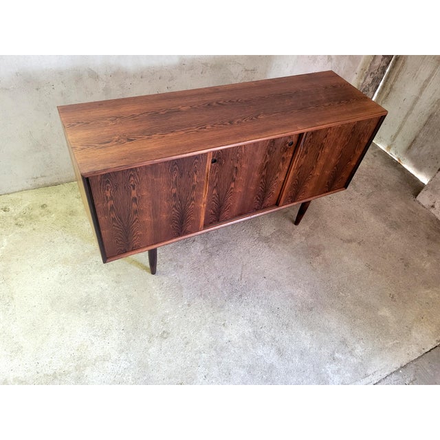 Vintage Danish Rosewood Sideboard by Gunni Oman for Axel Christensen, 1960s For Sale - Image 6 of 15