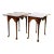 Madison Square Furniture Cherry Porringer Top Tables - a Pair For Sale
