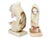 Large Midcentury Italian Alabaster Dolphin Bookends For Sale - Image 4 of 4